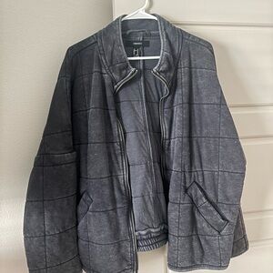 Women’s Black Checkered Jacket
